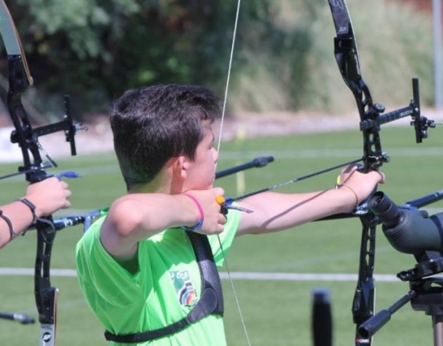 Compitiendo en el campeonato nacional